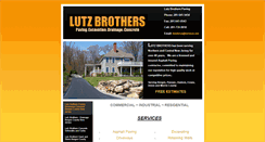 Desktop Screenshot of lutzbrothers.com