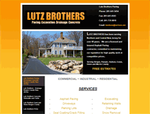 Tablet Screenshot of lutzbrothers.com